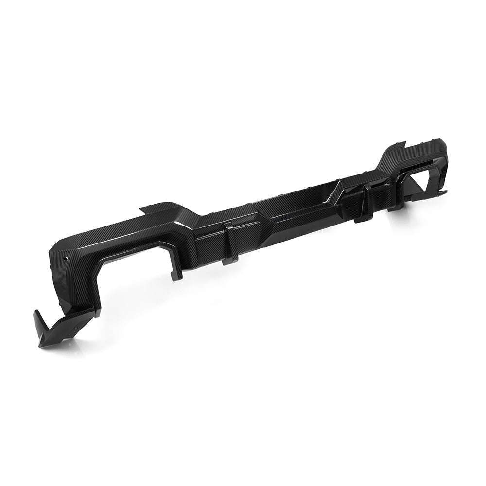 BMW X3 G01 LCI Carbon Fibre Rear Diffuser - prepreg gloss finish precision fitment