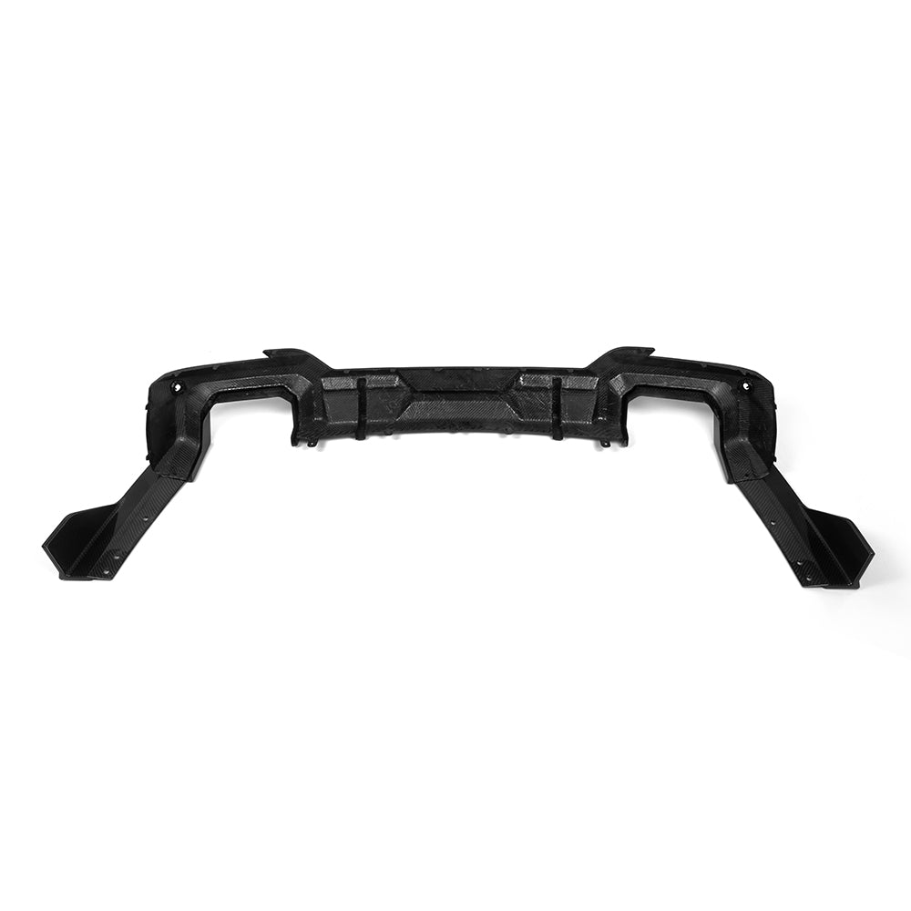BMW X3 G01 LCI Carbon Fibre Rear Diffuser - prepreg gloss finish precision fitment