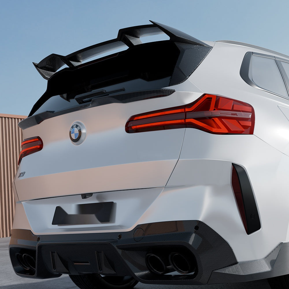 BMW X3 G45 Carbon Fibre Top Spoiler - prepreg dry carbon roof spoiler upgrade