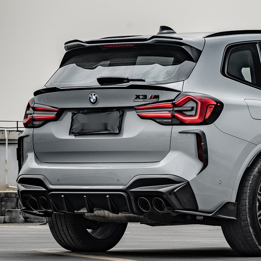 BMW X3M F97 Prepreg Carbon Fibre Rear Spoiler - glossy UV-resistant finish