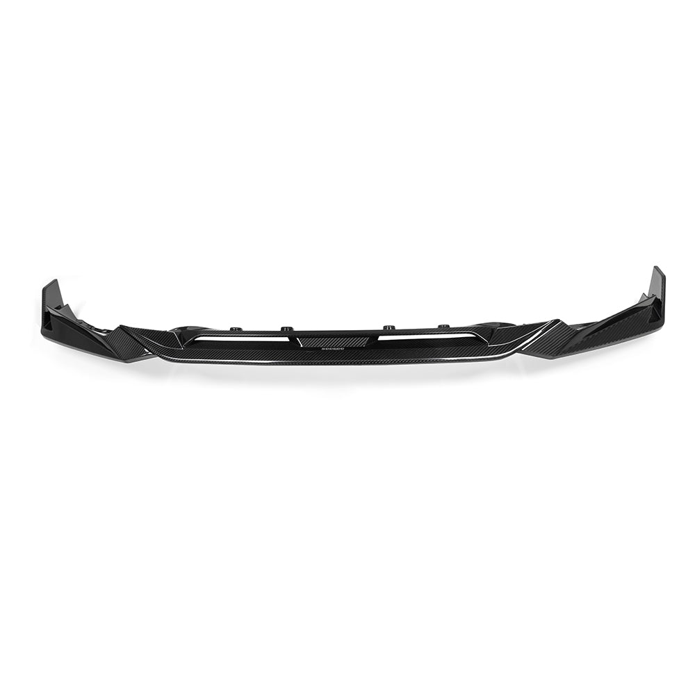 BMW X5 G05 LCI Prepreg Carbon Fibre Front Lip - aerodynamic SUV upgrade with OEM fitment