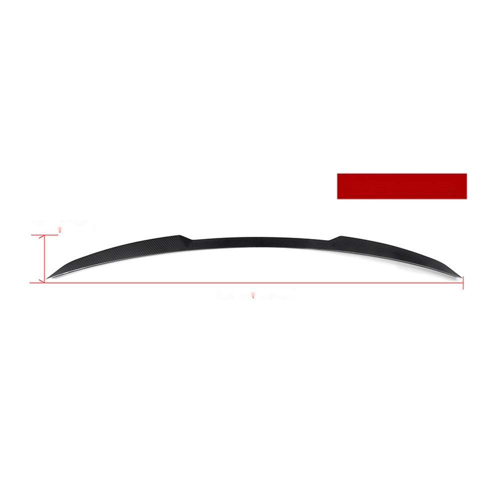 BMW X5 G05 Prepreg Carbon Fibre Rear Spoiler - gloss finish boot lid upgrade