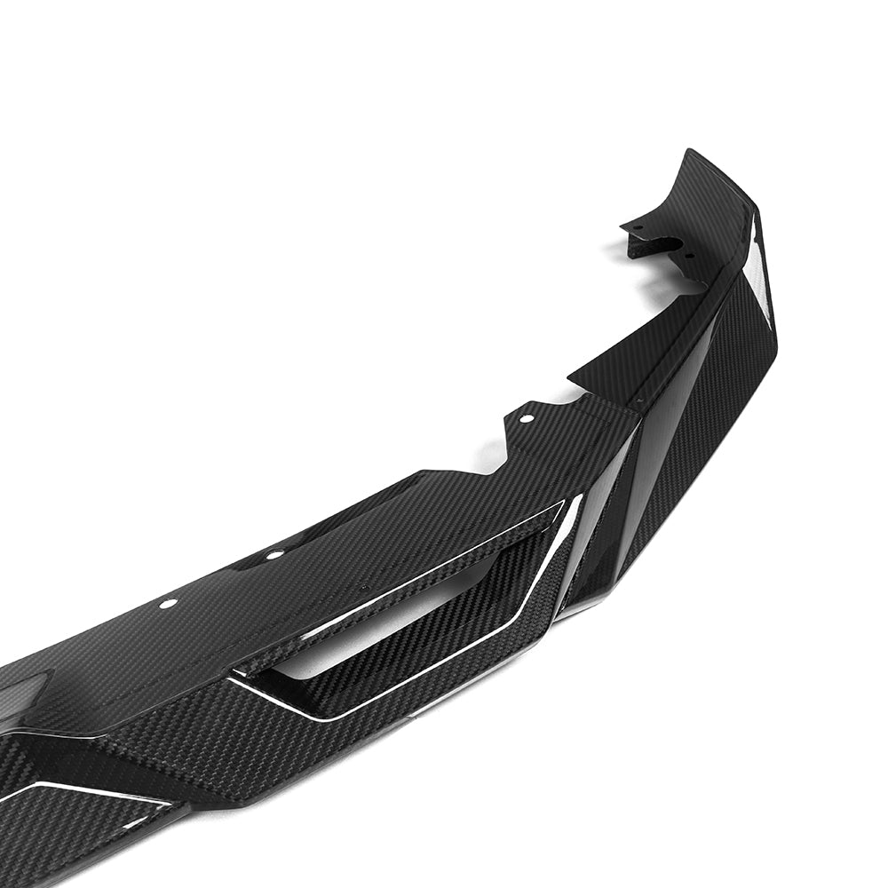 BMW X5M F95 LCI Carbon Fibre Front Lip - prepreg dual-vent aerodynamic upgrade
