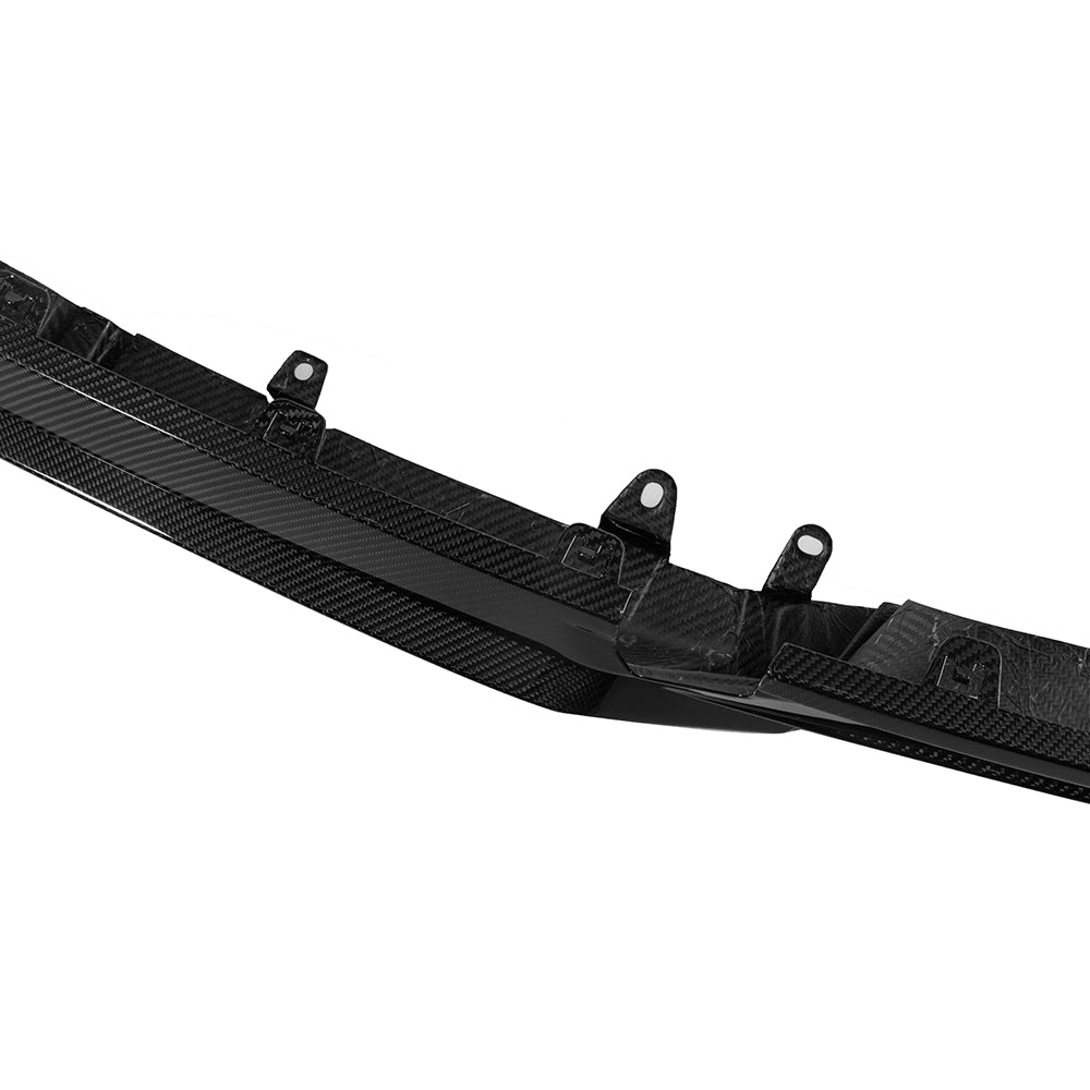 BMW X5M F95 Prepreg Carbon Fibre Rear Diffuser with Integrated Brake Light - aggressive aerodynamic upgrade