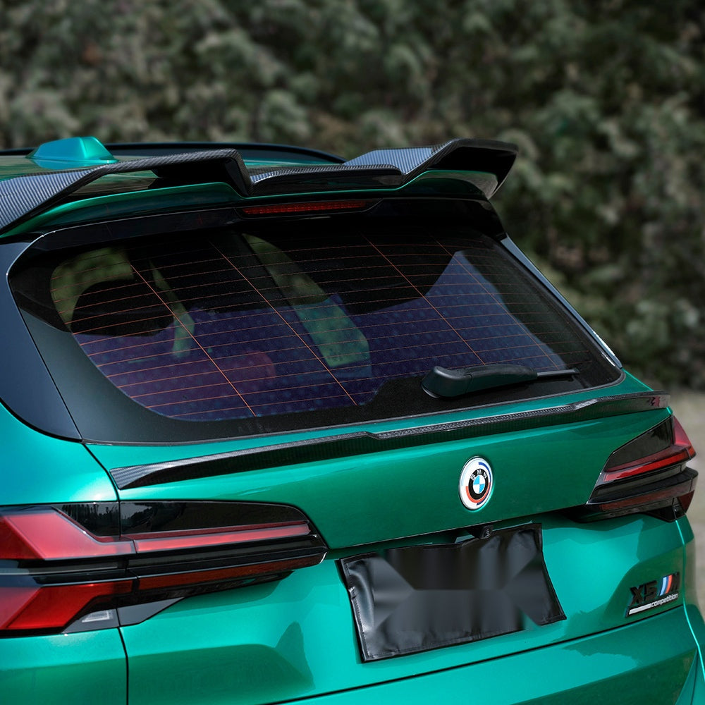 BMW X5M F95 Prepreg Carbon Fibre Boot Spoiler - gloss finish tape-on fitment
