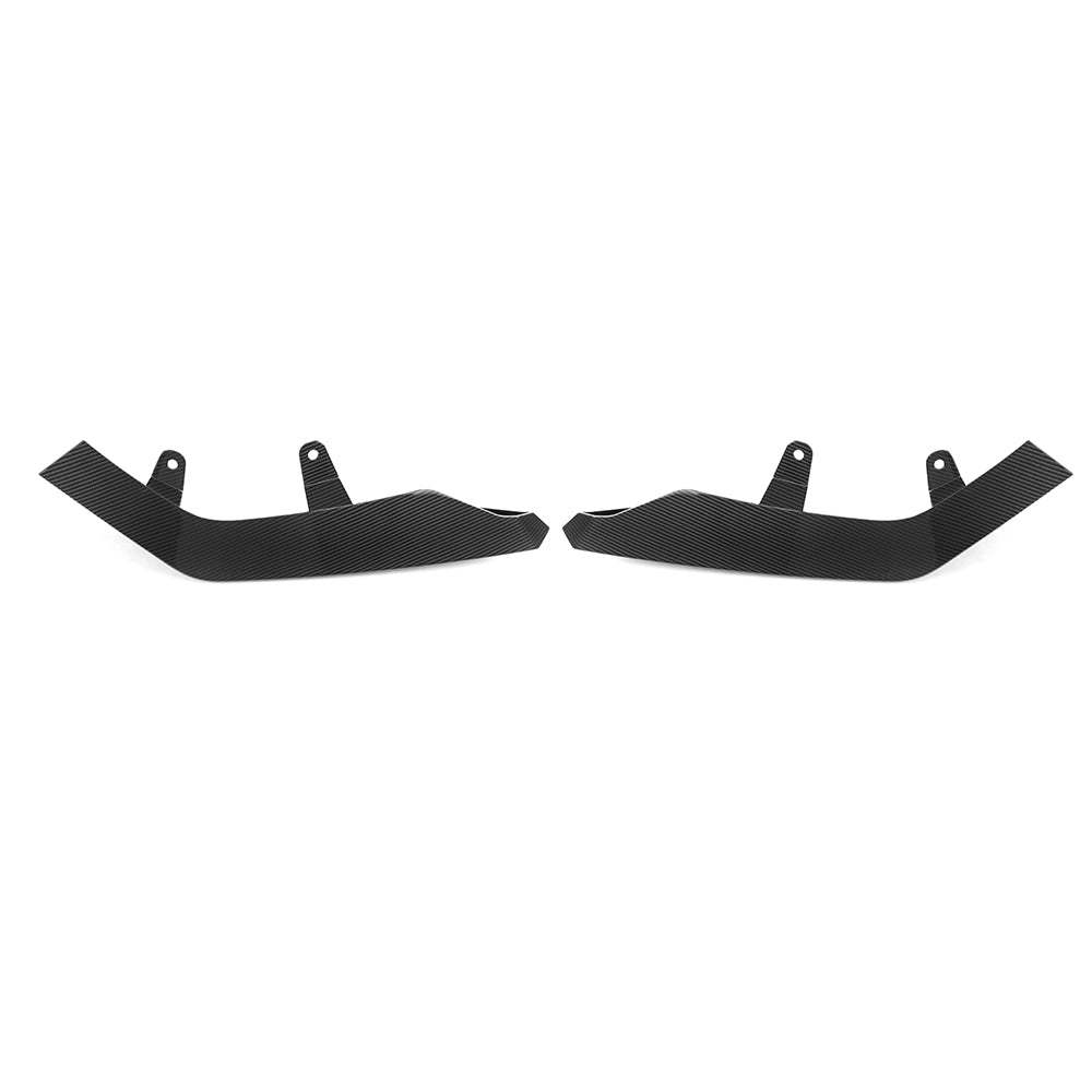 BMW X6 G06 Facelift Carbon Fibre Front Lip - prepreg dry carbon OEM fitment upgrade