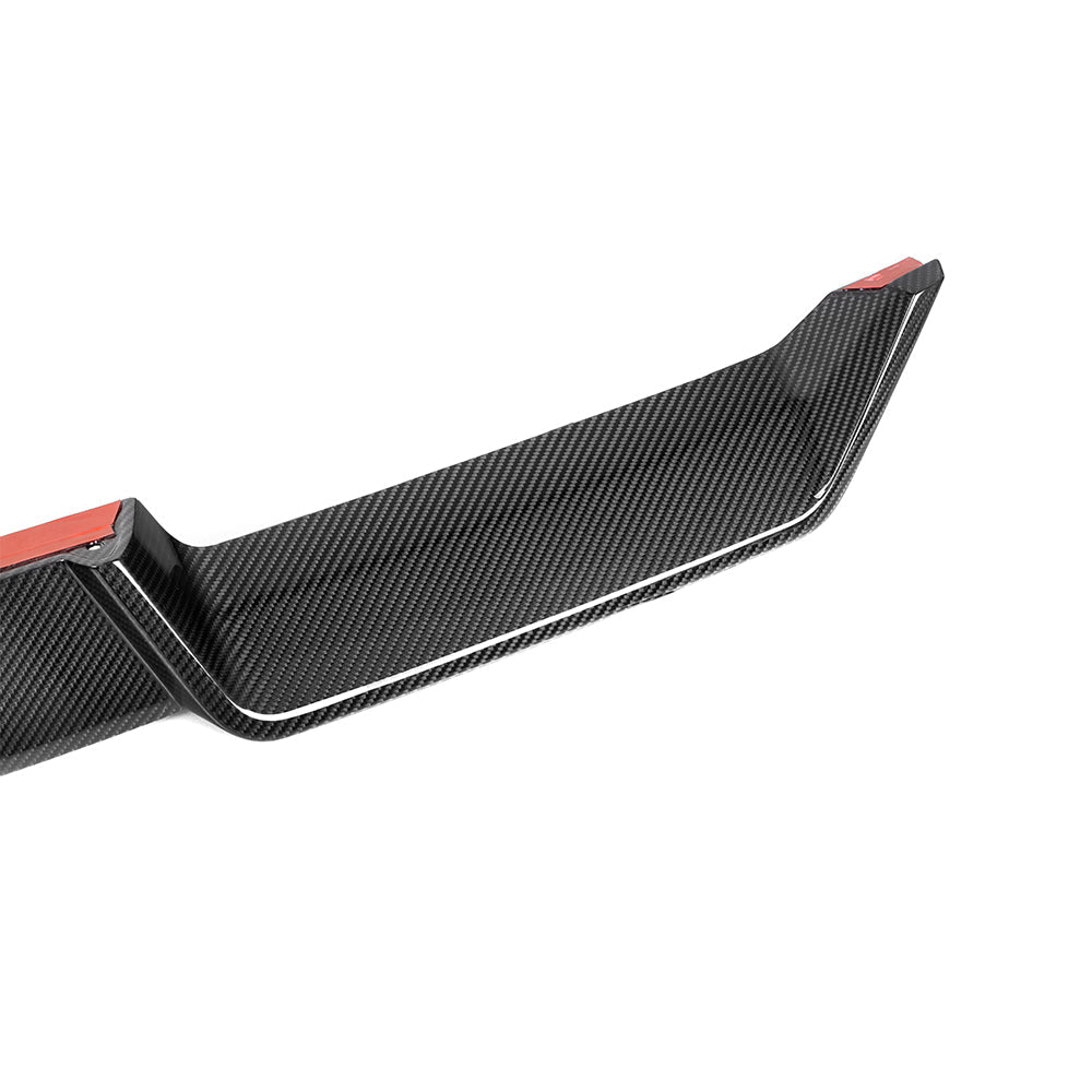 BMW X6 G06 Facelift Carbon Fibre Front Lip - prepreg dry carbon OEM fitment upgrade