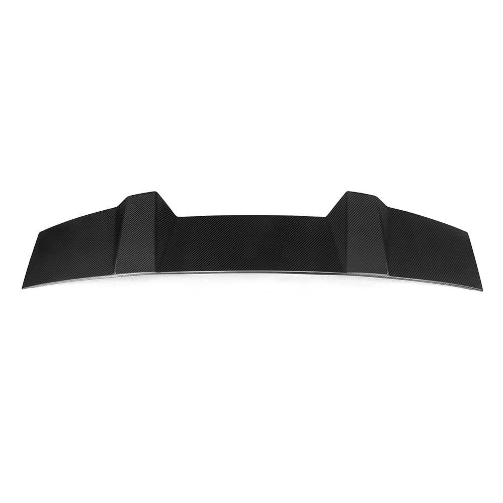 BMW X6M F96 Carbon Fibre Top Spoiler - prepreg roofline upgrade with gloss finish