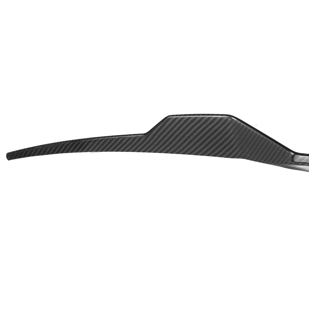 BMW X6M F96 Carbon Fibre Top Spoiler - prepreg roofline upgrade with gloss finish