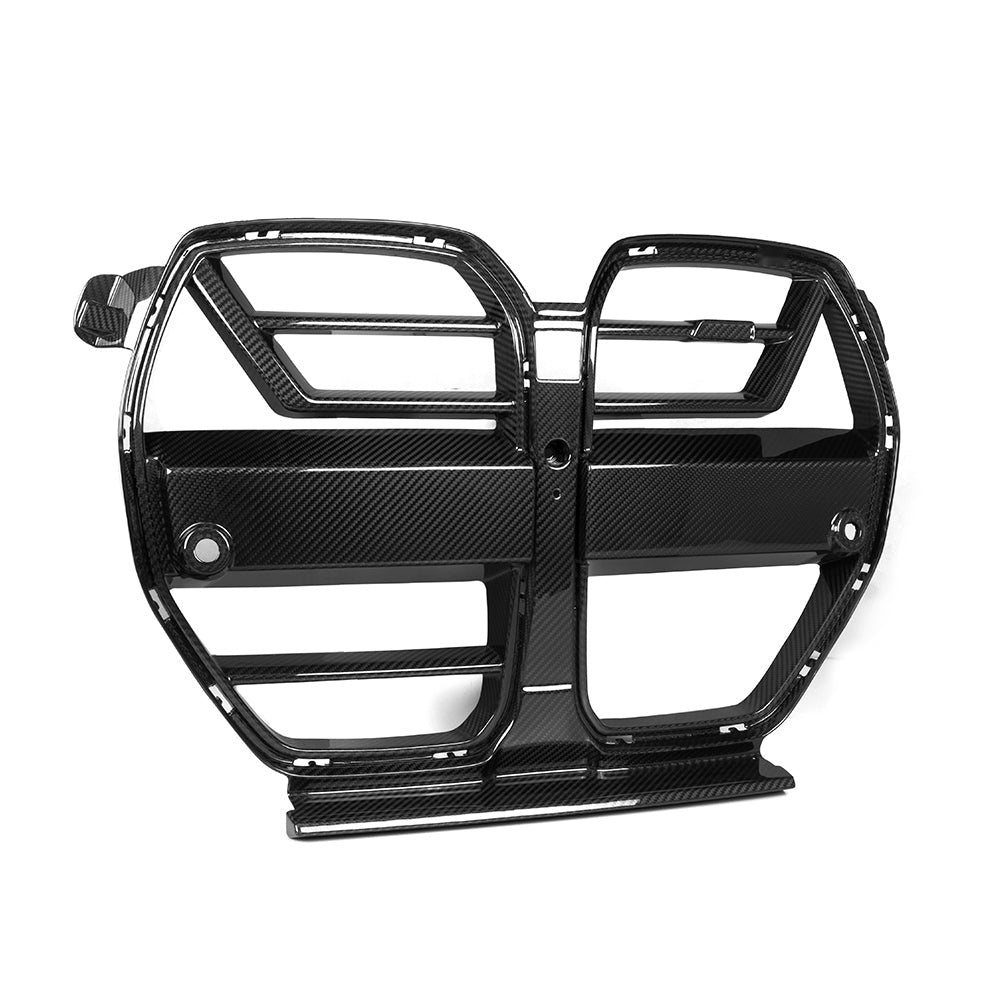 BMW M3 G80 M4 G82 Carbon Fibre Front Grille with ACC - prepreg kidney grille upgrade