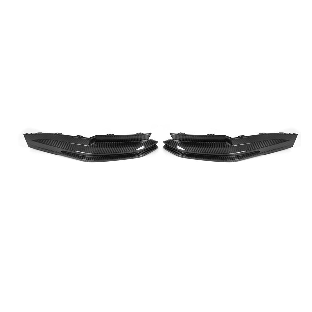 BMW M3 G80 Prepreg Carbon Fibre Rear Diffuser with Integrated Brake Light - aggressive rear aero upgrade
