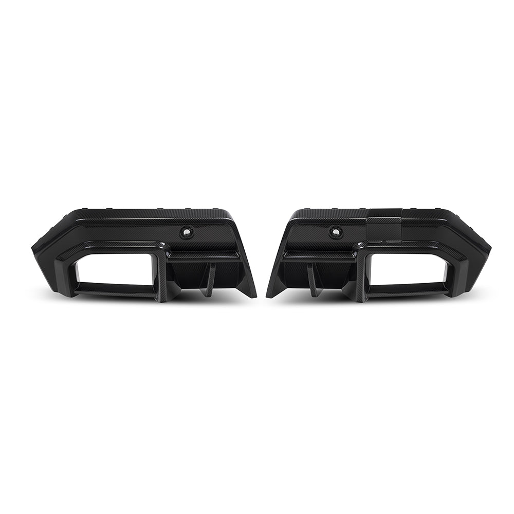 BMW M5 G90 Prepreg Carbon Fibre Rear Diffuser - sculpted blade-inspired upgrade