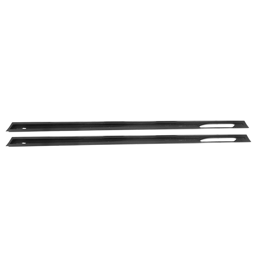 BMW M5 G90 Prepreg Carbon Fibre Side Skirts - OEM+ fitment sill extension upgrade