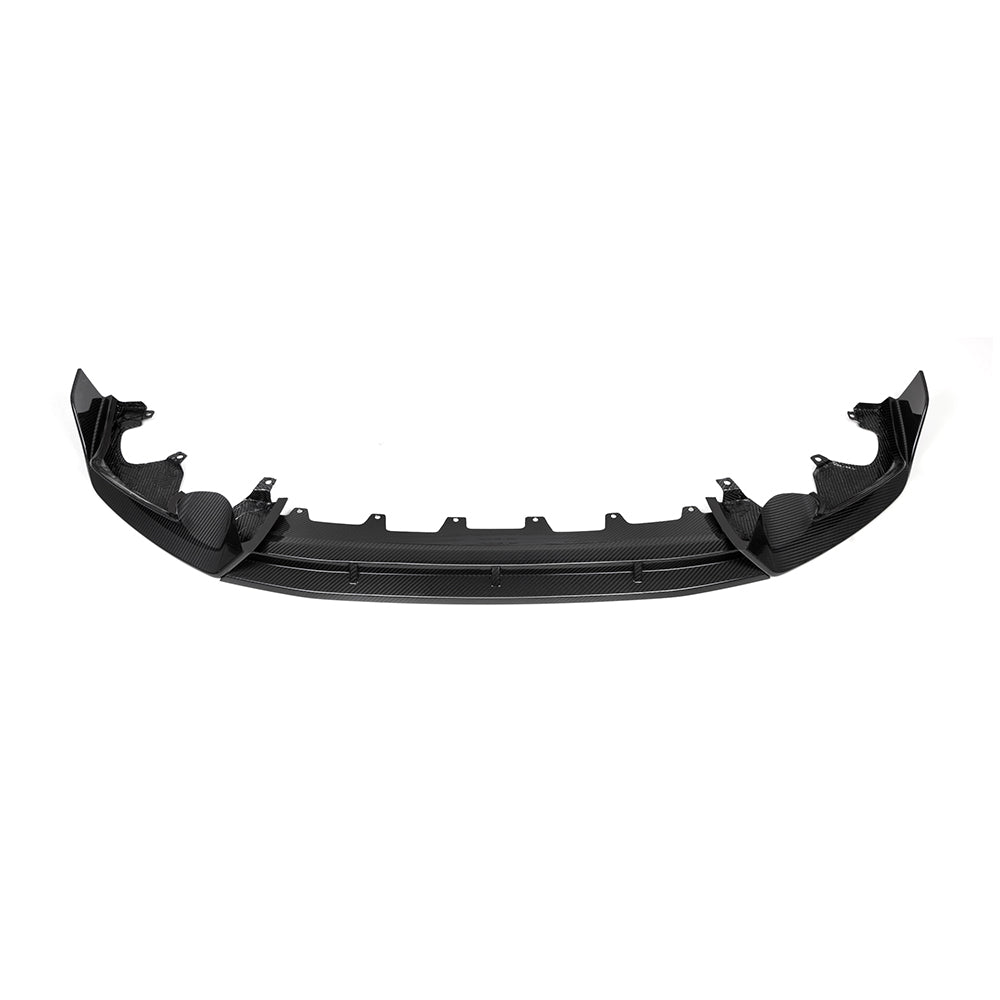 BMW X3 G01 LCI Prepreg Carbon Fibre Front Lip with dual side winglets - OEM fitment upgrade
