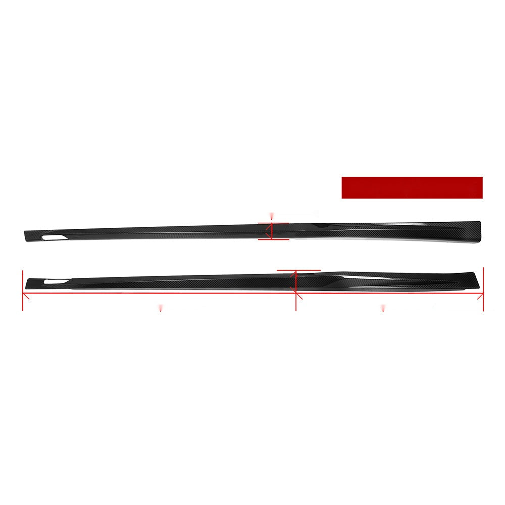 BMW X3M F97 Prepreg Carbon Fibre Side Skirts - OEM fitment track-inspired upgrade