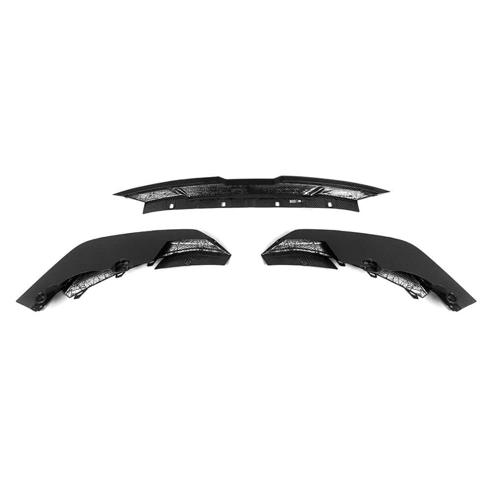 BMW M3 M4 G8x Carbon Fibre Front Lip - prepreg dry carbon aerodynamic upgrade