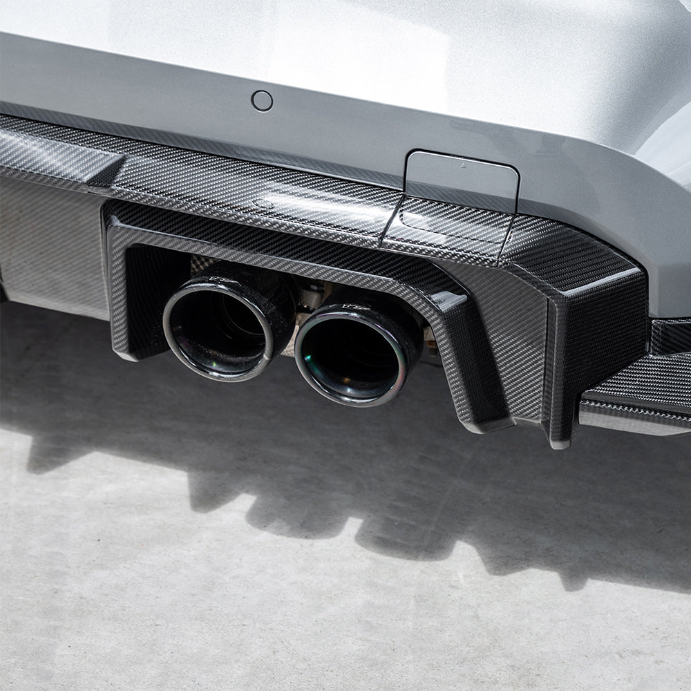 BMW M3 G80 G81 Prepreg Carbon Fibre Rear Diffuser - track-inspired aerodynamic upgrade
