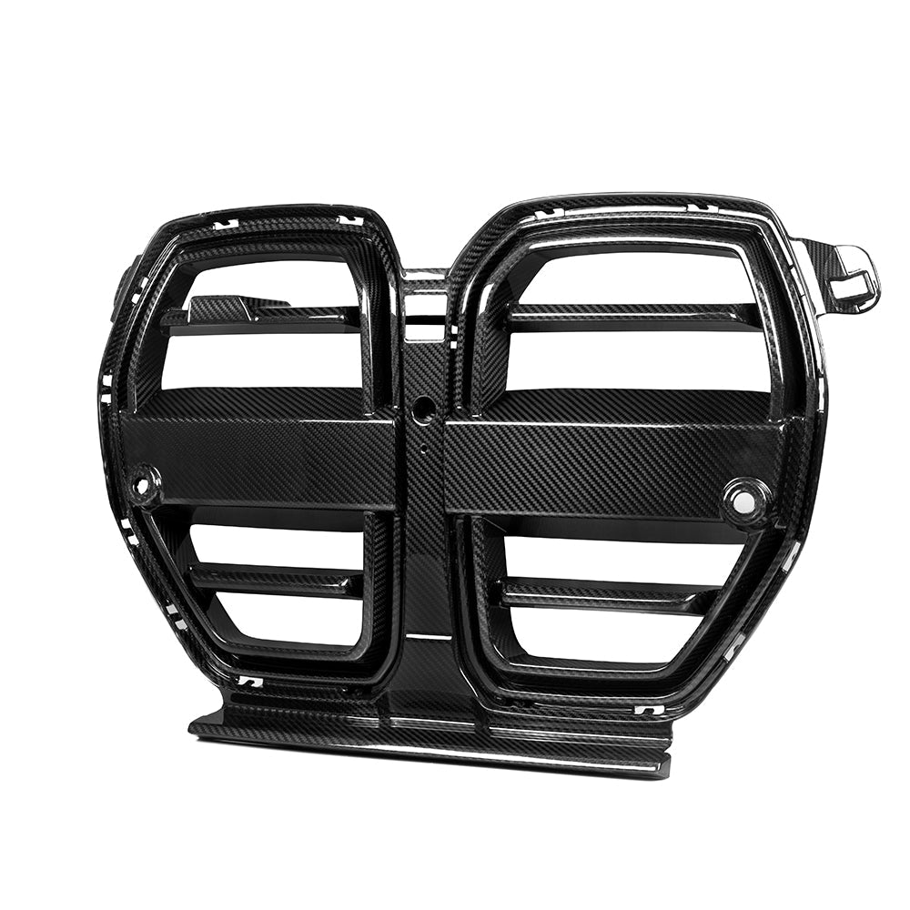 BMW M3 G80 M4 G82 Prepreg Carbon Fibre Front Grille - OEM fitment precision engineered upgrade