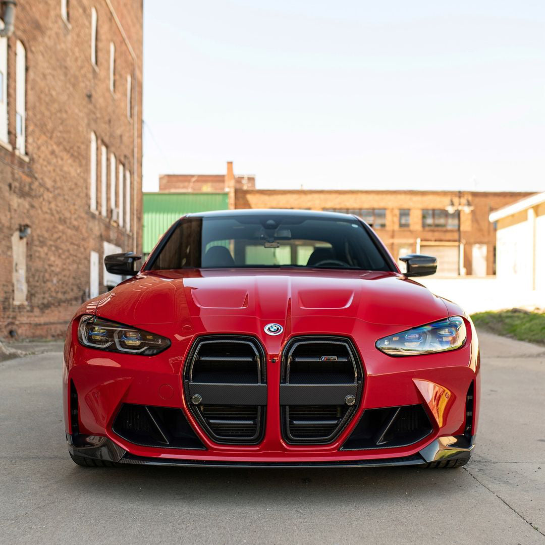 BMW M3 G80 M4 G82 Prepreg Carbon Fibre Front Grille - OEM fitment precision engineered upgrade