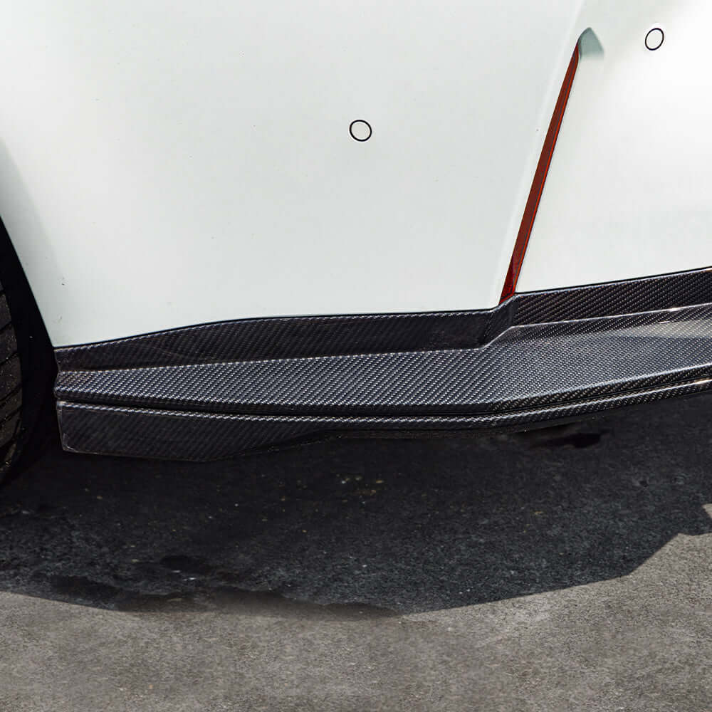 BMW M3 G80 Prepreg Carbon Fibre Rear Diffuser with Integrated Brake Light