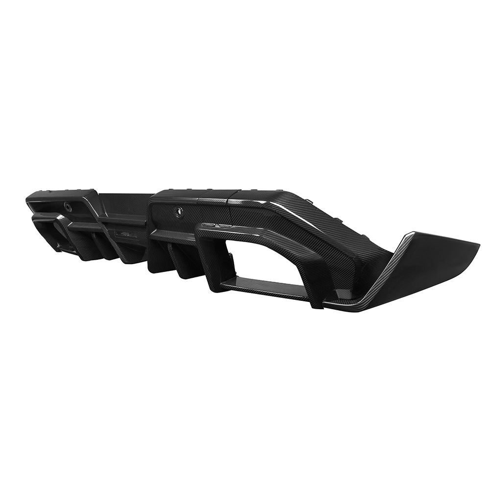BMW M5 G90 G99 Prepreg Carbon Fibre Rear Diffuser - aggressive track-inspired aerodynamic upgrade