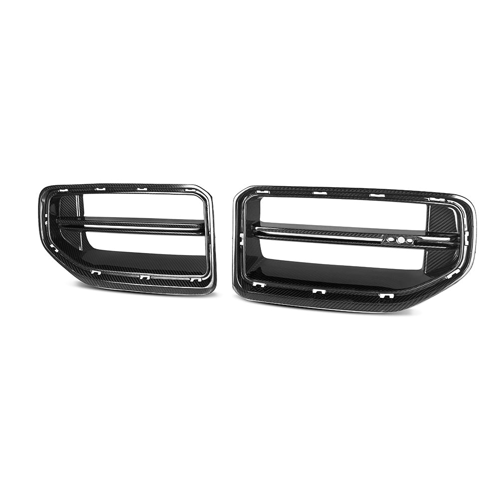 BMW M2 G87 Prepreg Carbon Fibre Front Grille - OEM fitment dry carbon upgrade