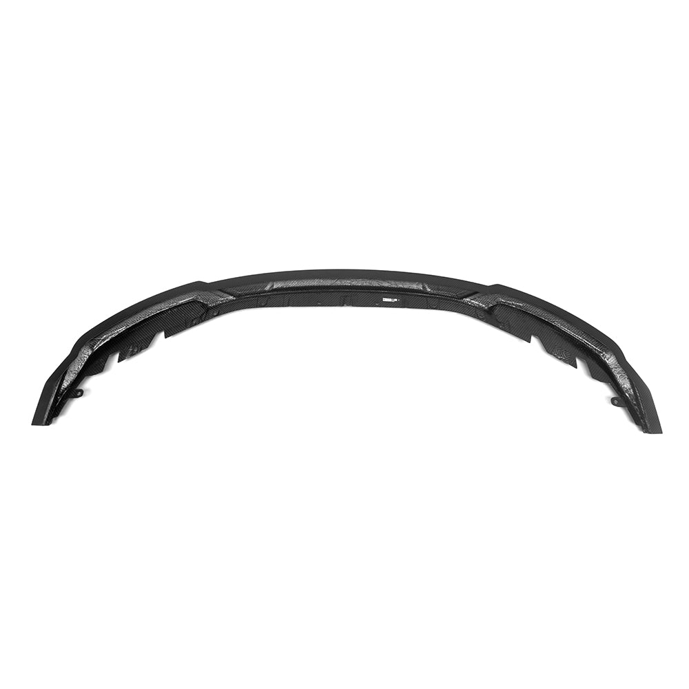 BMW M2 G87 Prepreg Carbon Fibre Front Lip - V3 one-piece splitter with OEM fitment