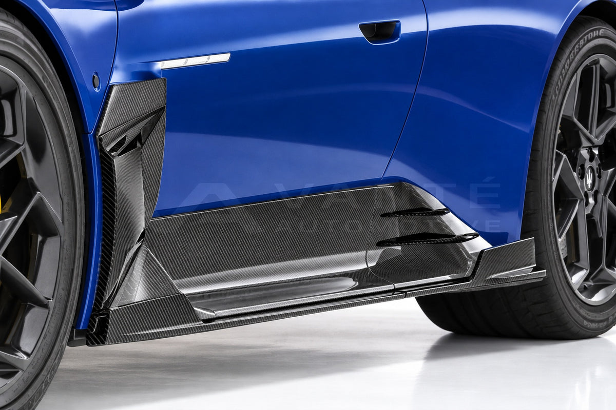 Maserati MC20 Carbon Fibre Side Skirts part 2