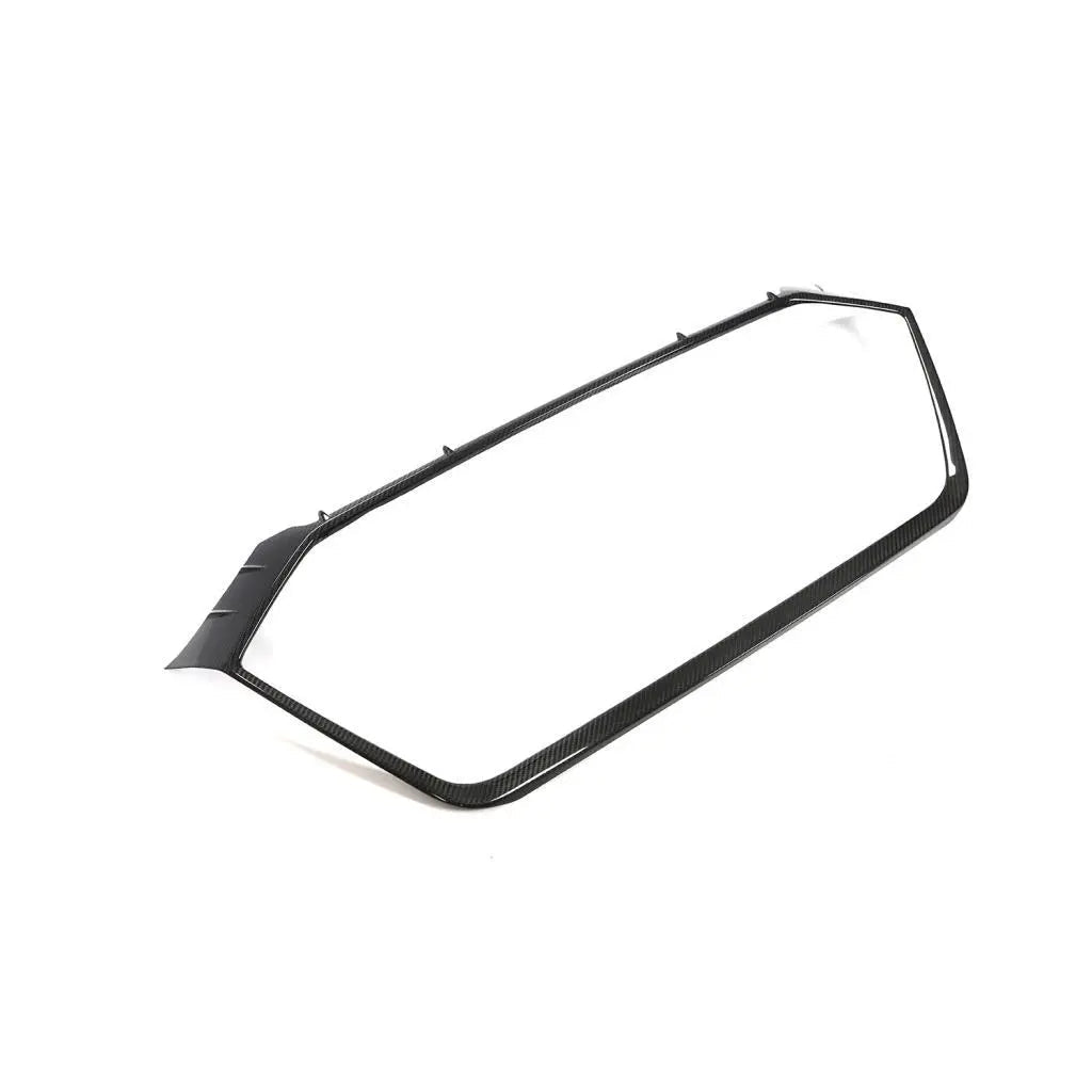Audi RS6/RS7 C8 Carbon Fiber Front Grill Overlay Trim Cover