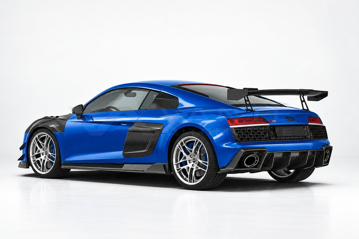 Audi R8 Mk2.5 Prepreg Carbon Fibre Front Lip – image 12
