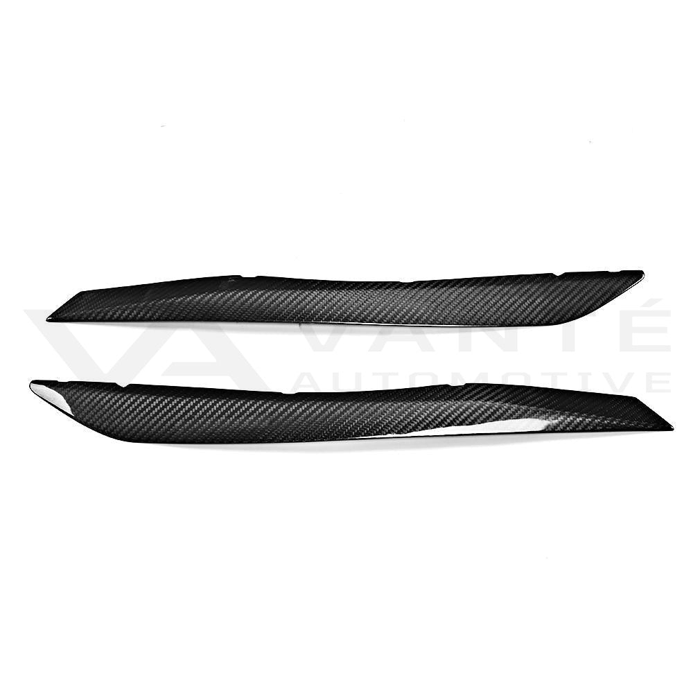 Ceja de Faro de Fibra de Carbono Seca para Audi A5 S5 RS5 B9 y B9.5