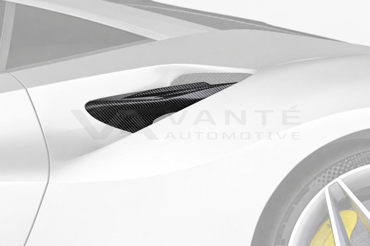 Included in the kit: Rear Air Intake