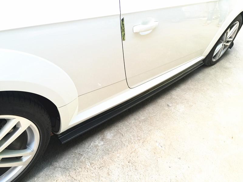 Audi TT 8S (MK3) Carbon Fiber Side Skirts Lip image 2