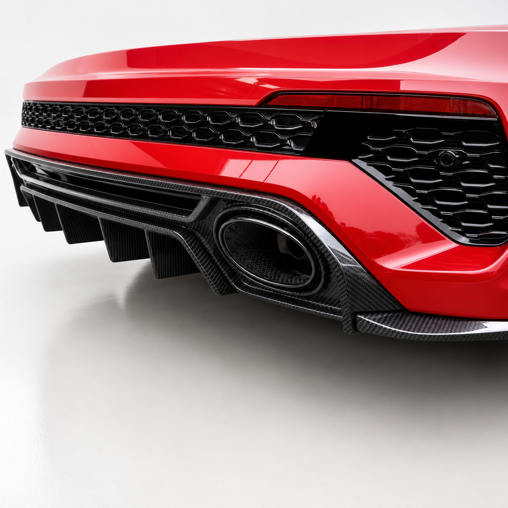 Audi RS3 8Y 2021+ Carbon Fiber Heckdiffusor Kit V2