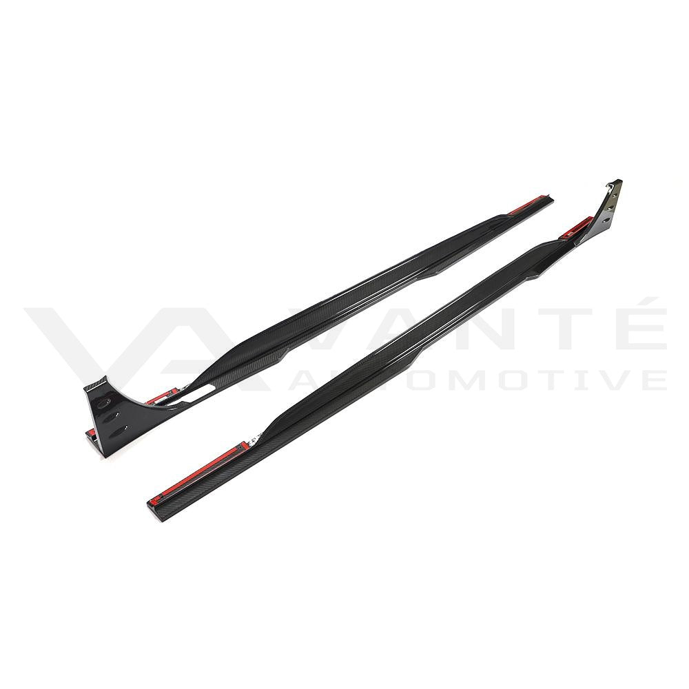 Audi RS6/RS7 C8 Carbon Fiber Side Skirts Lip