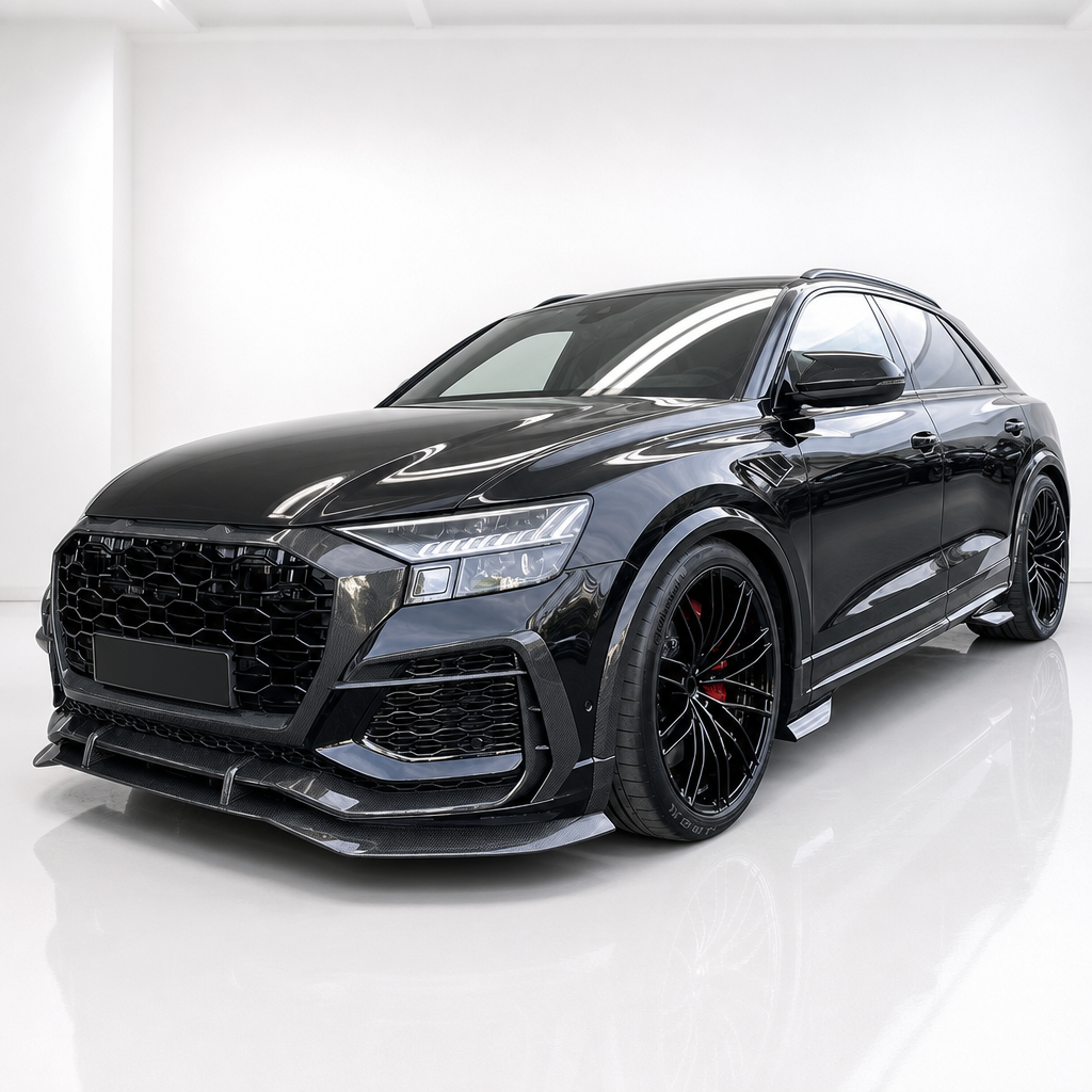 Audi RSQ8 4M Carbon Fibre Front Lip Splitter