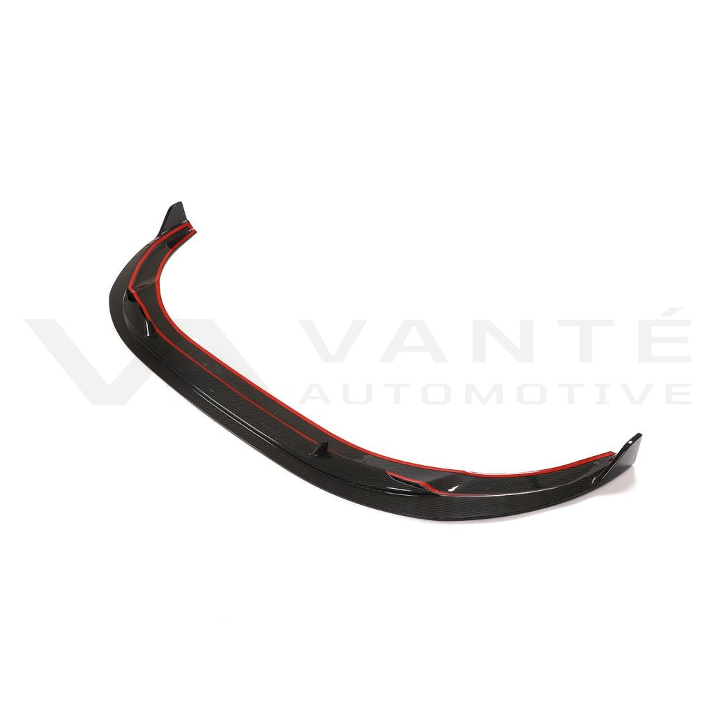 Lèvre avant en fibre de carbone sèche Audi A4 S-Line S4 B9.5