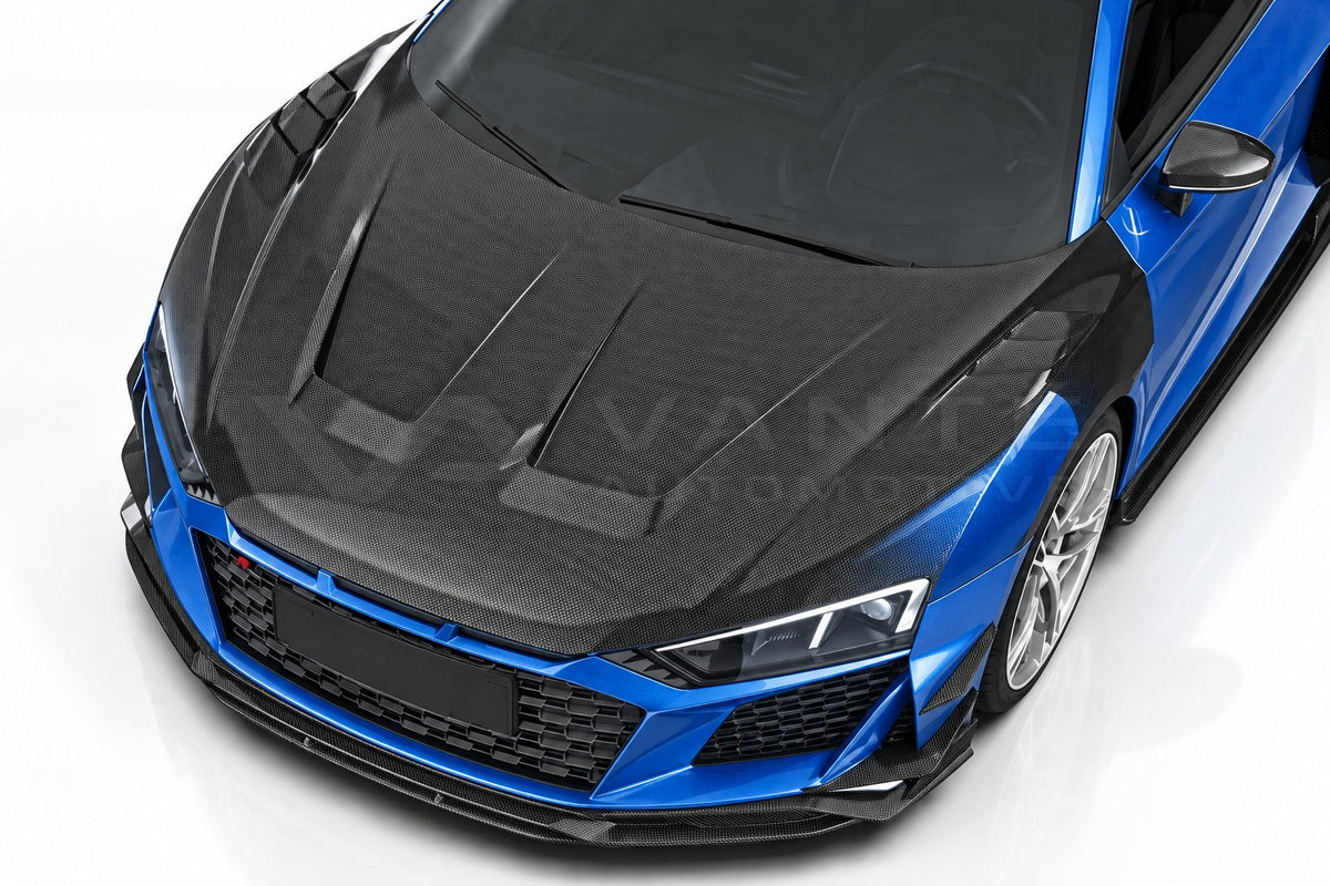 Audi R8 Mk2.5 Prepreg Carbon Fibre Front Lip – image 14