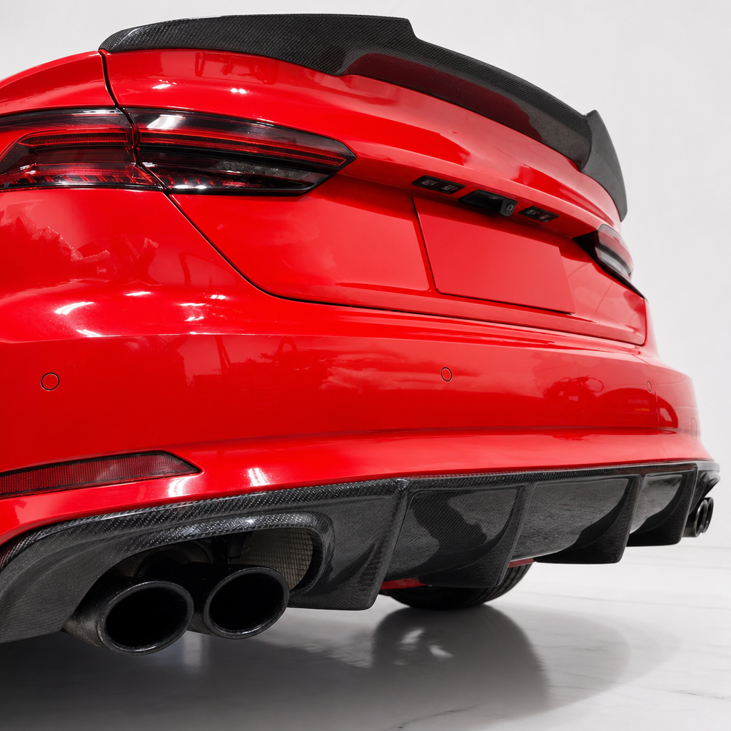Audi A5/S5/RS5 B9.5 Carbon Fibre Lower Rear Spoiler/Wing