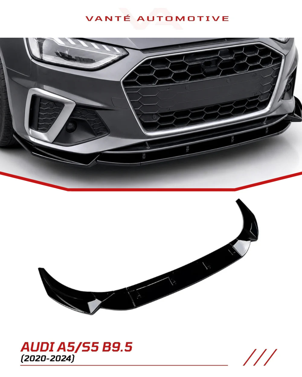 Audi A4/S4 B9.5 Frontsplitter/Lippe