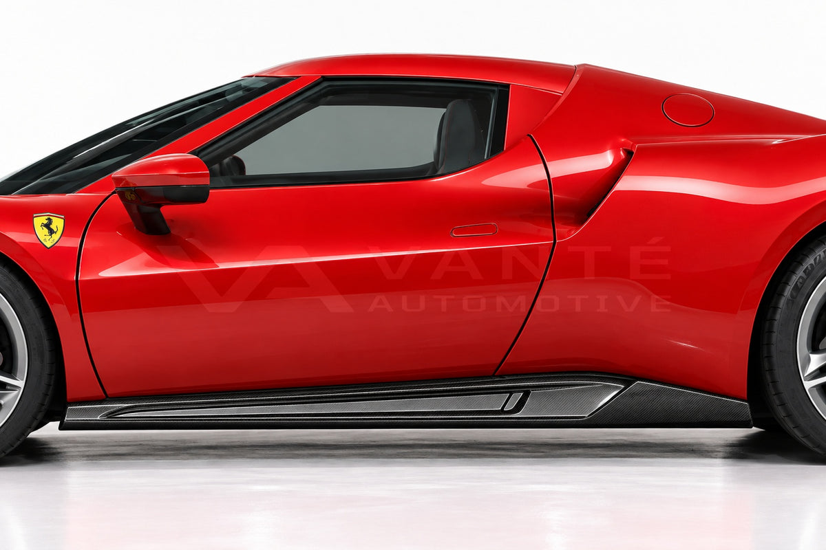 Ferrari 296 GTB/GTS Carbon Fibre Side Skirts – image 2