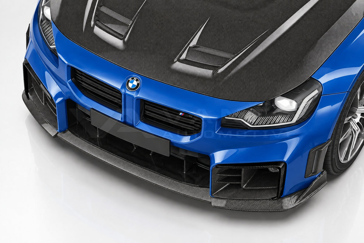 BMW M2 G87 Carbon Fibre Front Canards – image 3
