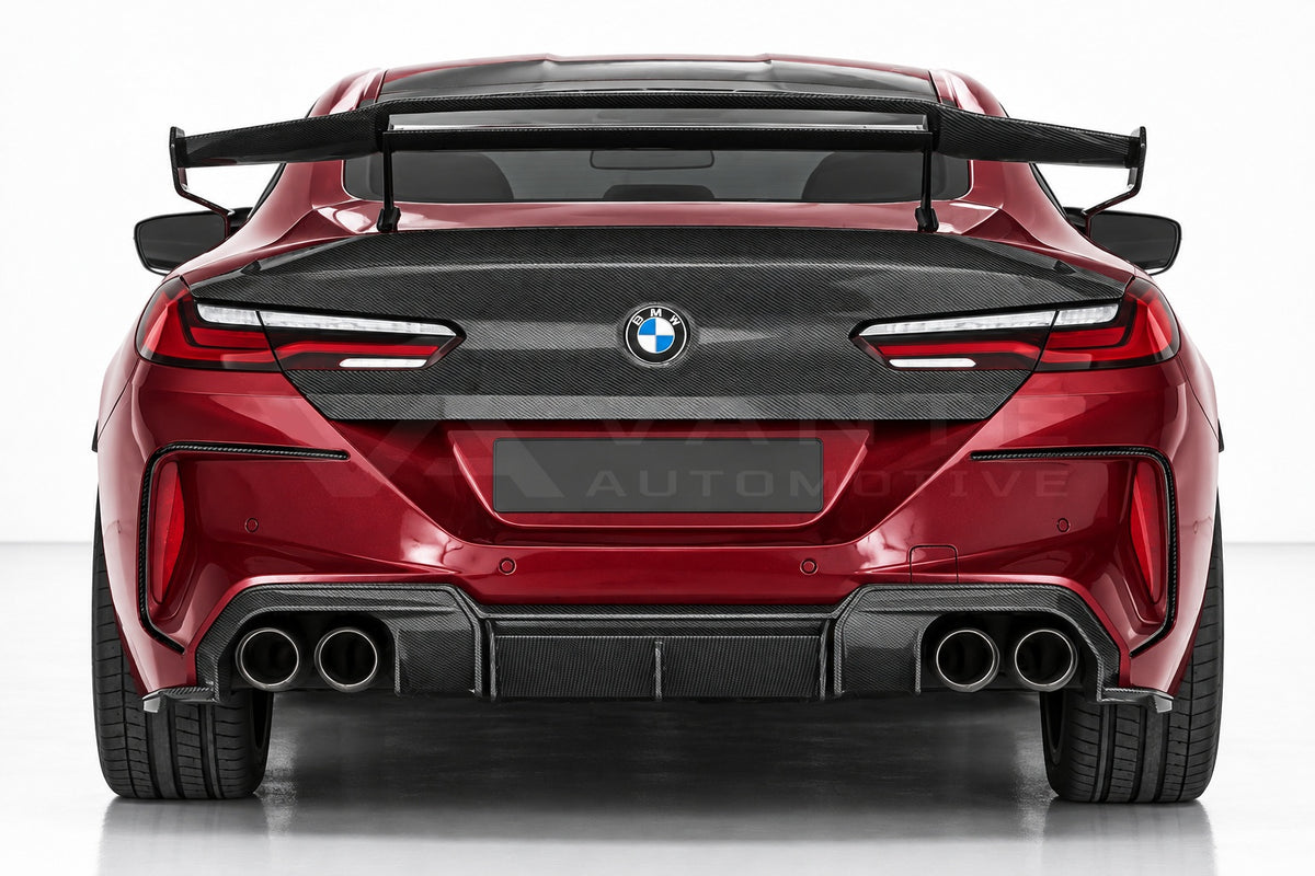 BMW M8 F91/F92/F93 Carbon Fibre Rear Canards – image 3