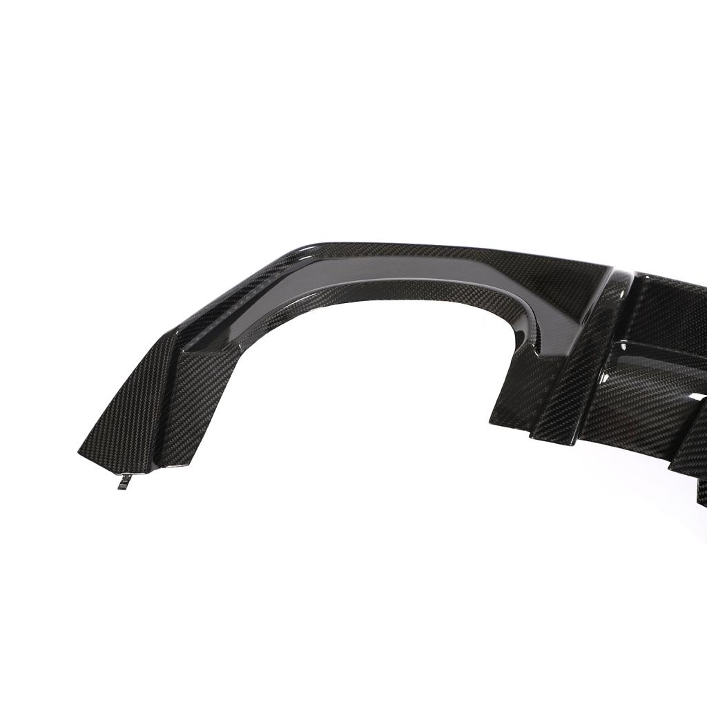 Audi RS6/RS7 C8 Carbon Fiber Rear Bumper Diffuser Lip V2