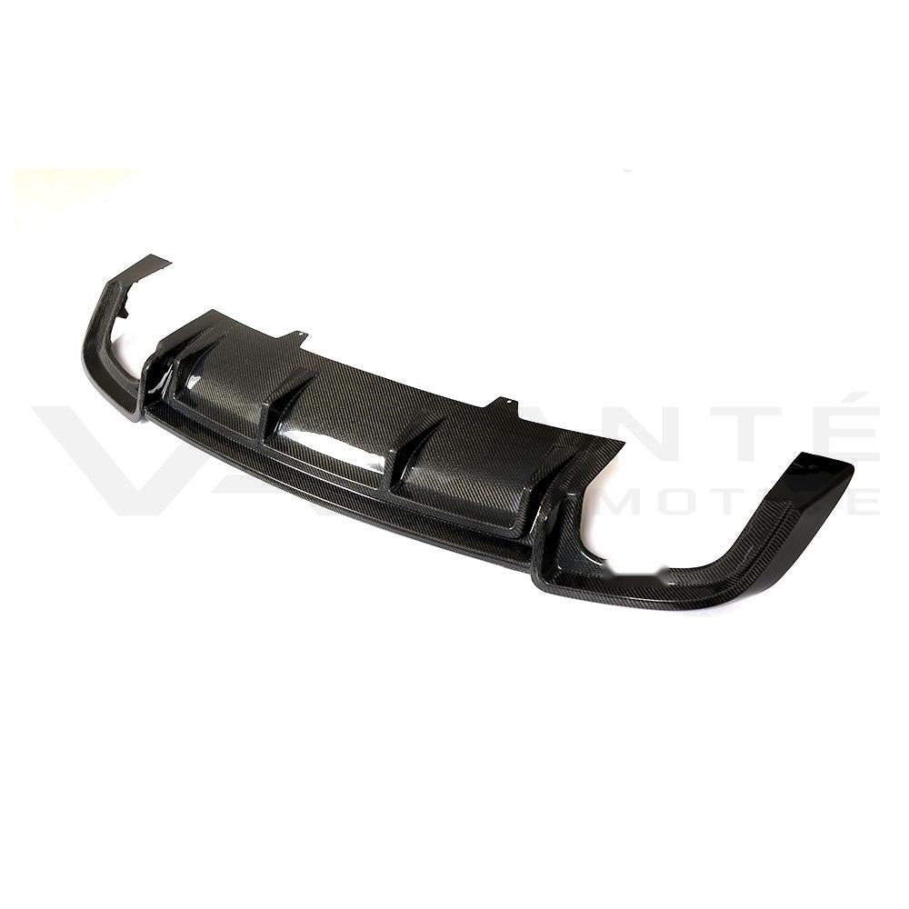 Audi A5 S-Line/S5 B9 Carbon Fibre Heckstoßfänger Diffusor Splitter