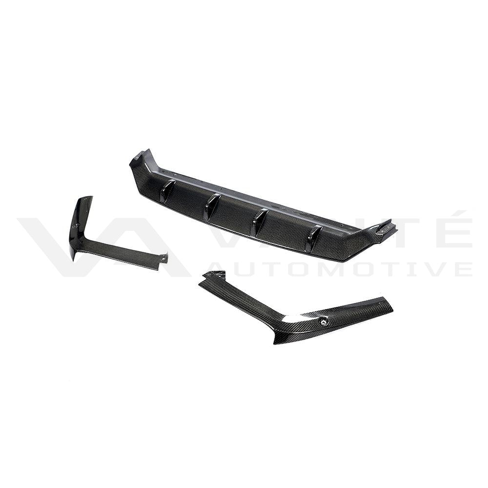 Porsche Cayenne 9YA Carbon Fibre Rear Bumper Diffuser