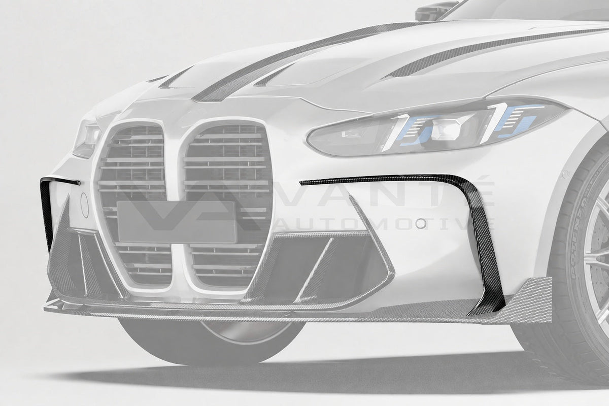 BMW M3 G80 Carbon Fibre Front Canards – image 5