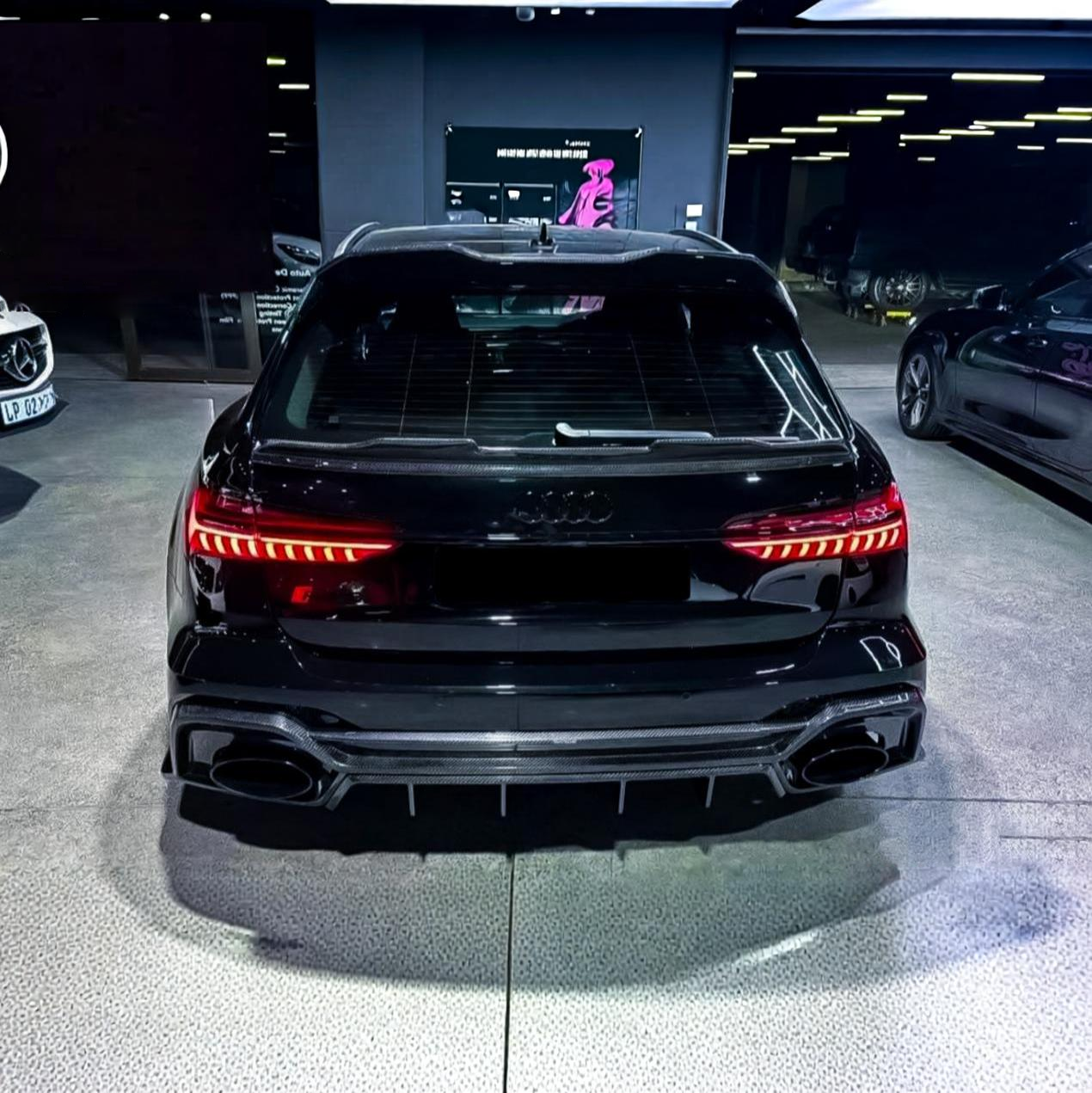 Audi RS6/RS7 C8 Carbon Fiber Rear Diffuser V3 image 5