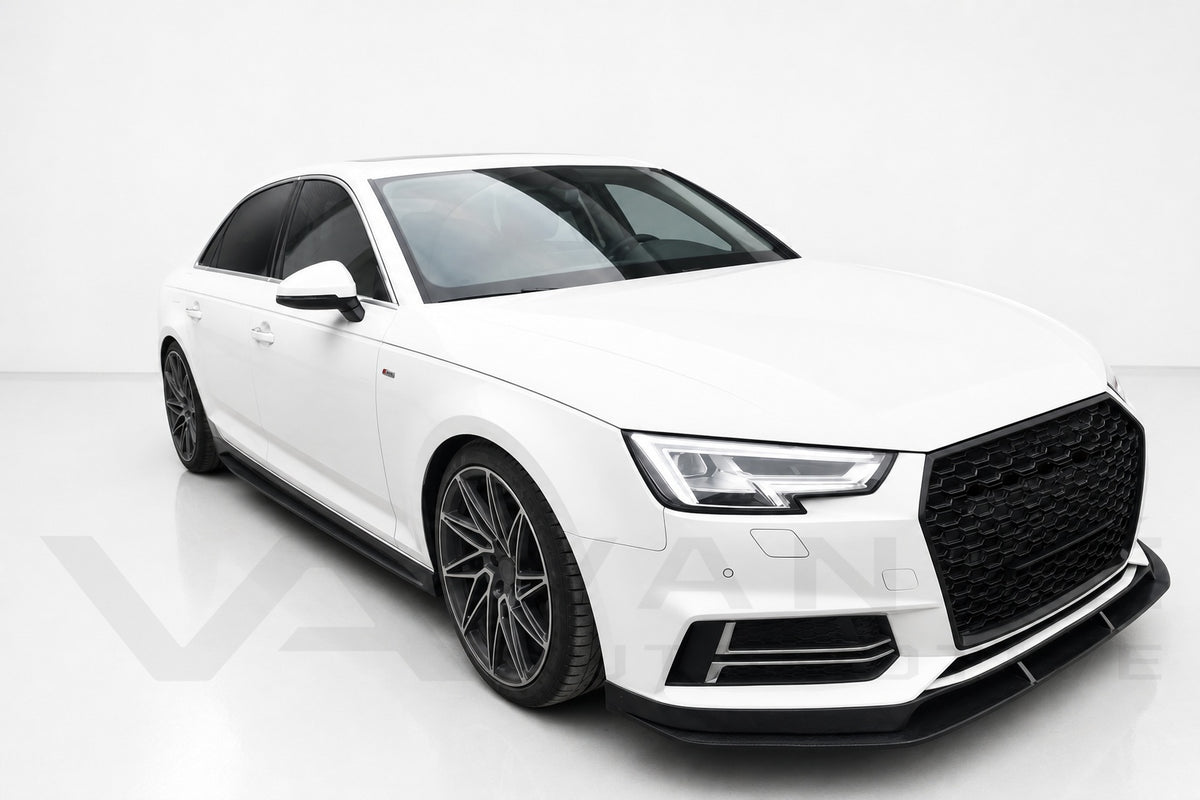 Audi A4 S4 Carbon Fibre Front Bumper Lip