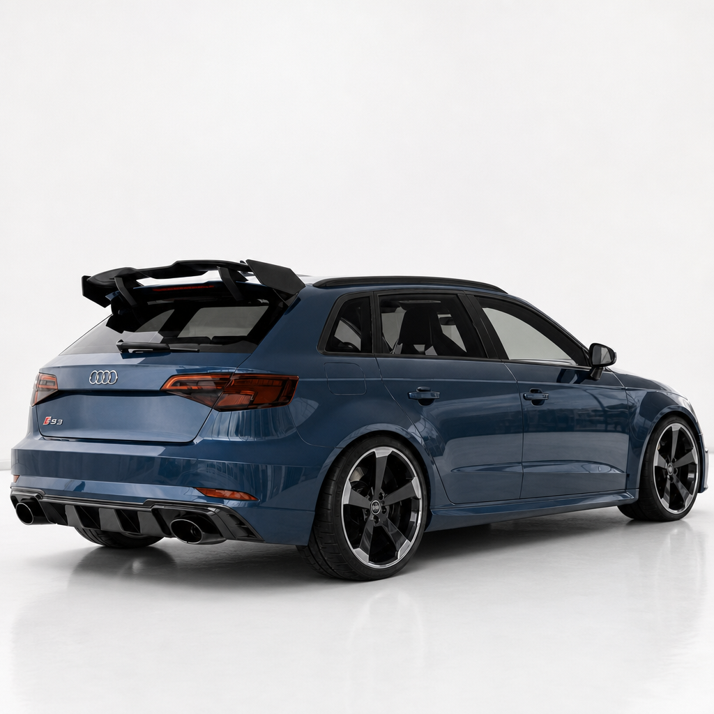 Audi A3/S3/RS3 8V Rear Wing Spoiler Carbon Fibre